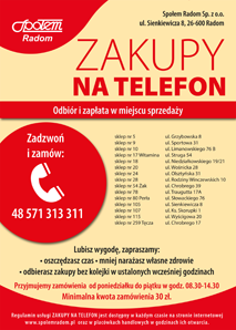 Zakupy na telefon